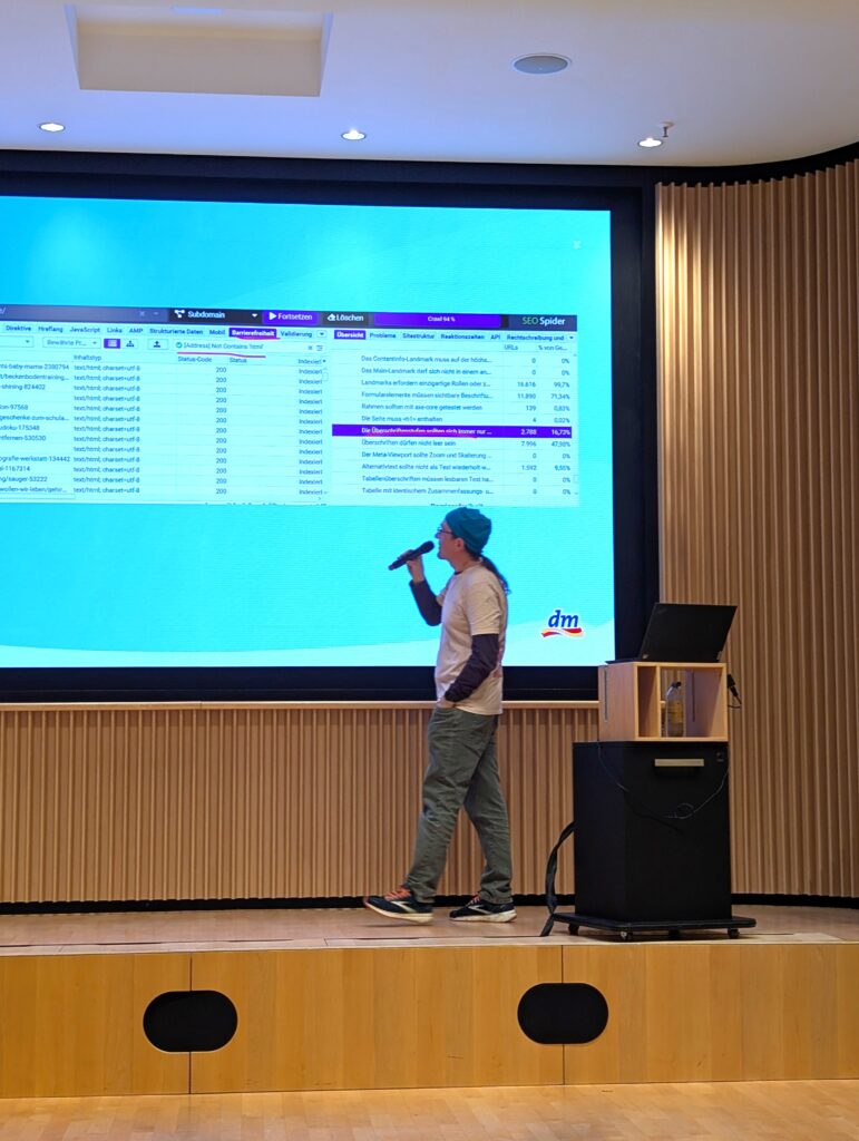 Boris mit einem Tool-Beispiel für SEO und Prüfung von Barrierefreiheit